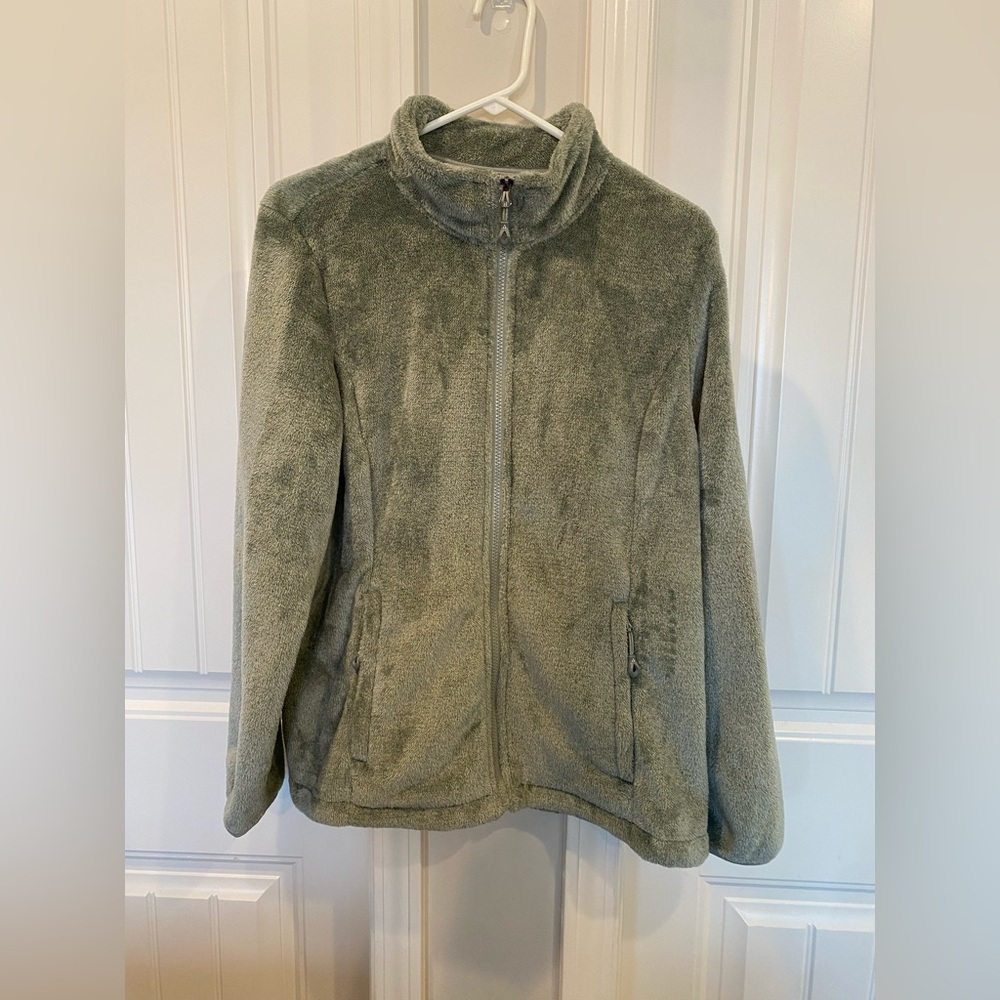 Gerry Fleece Jacket Full-Zip Soft Women Size Large